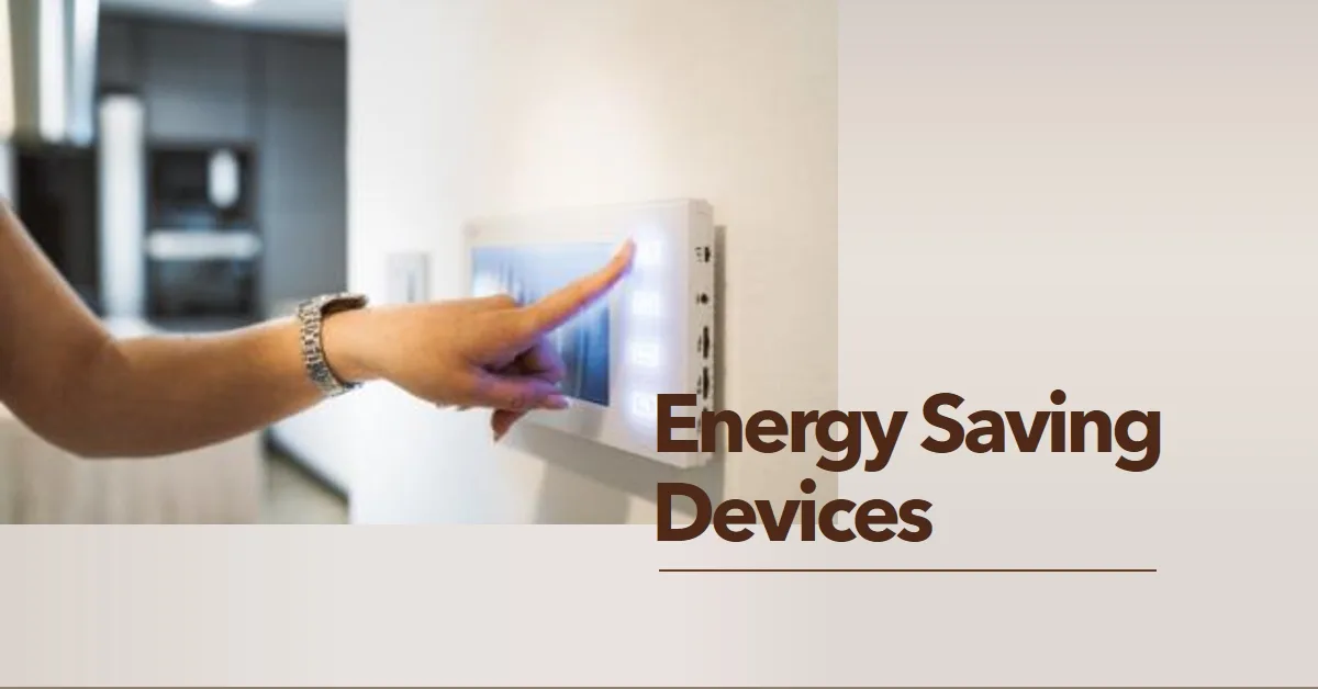 energy saving devices