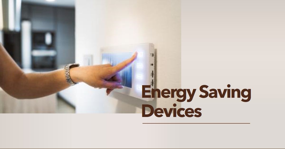 energy saving devices